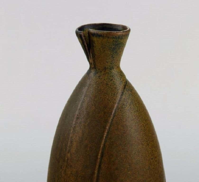 Löva, Gustavsberg, Gabi Citron Tengborg, Vase In Glazed Ceramics photo furniture