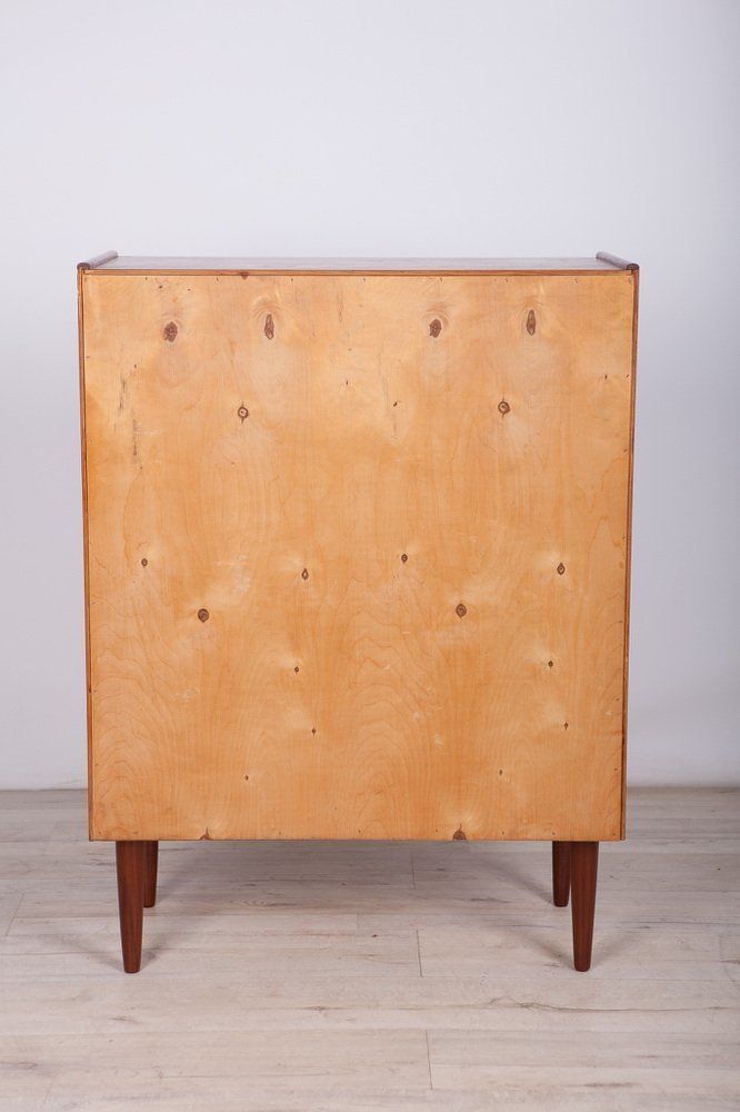 Mid Century Danish Teak Dresser, 1960s photo vintage