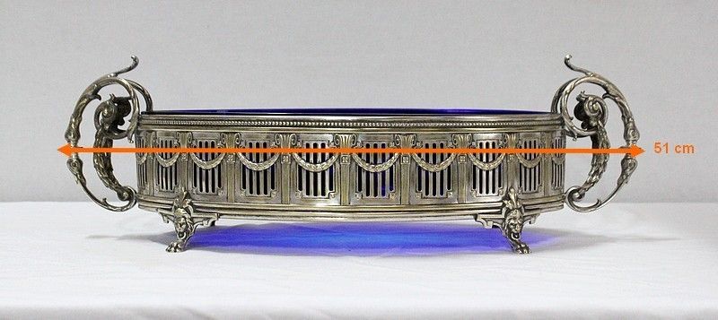 photo vintage Silver Plated Centerpiece    2nd Part Xixth