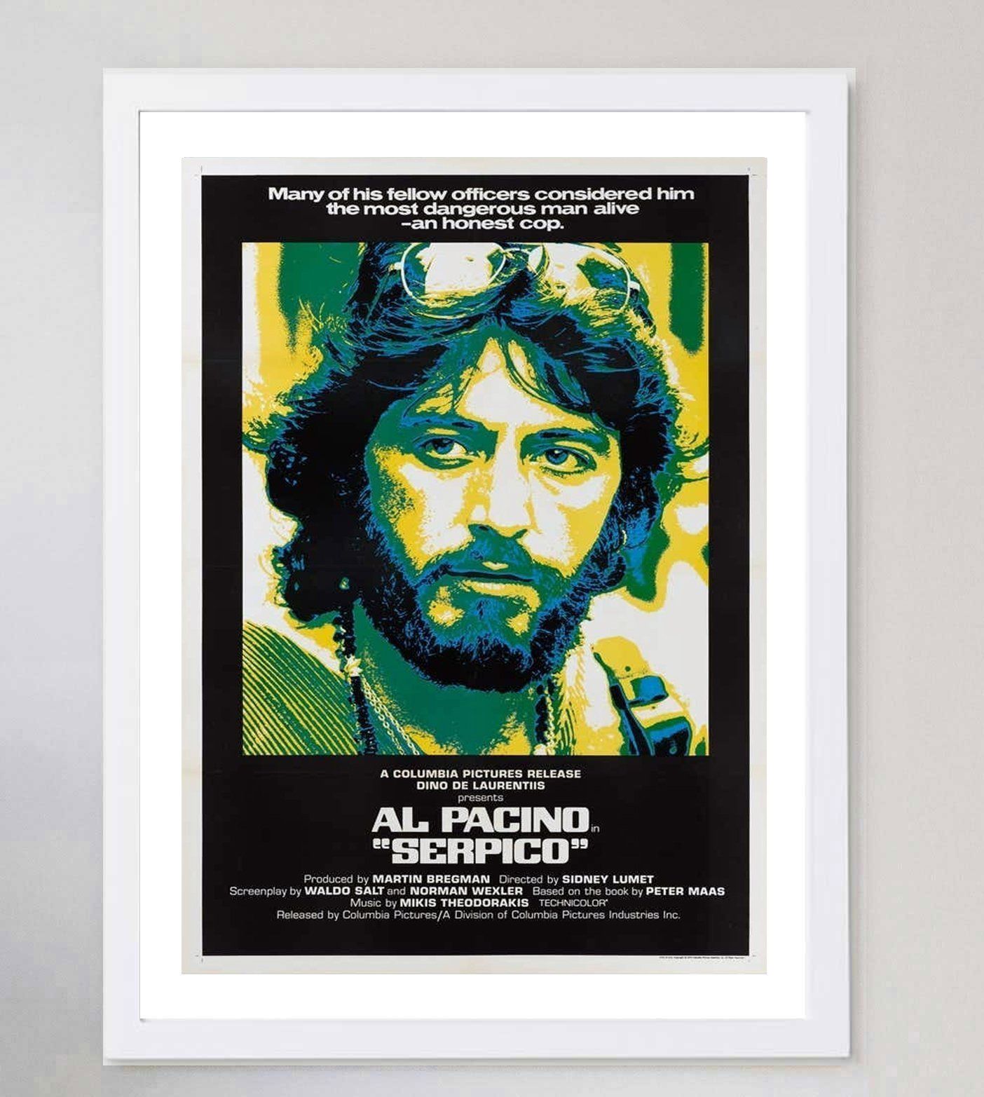 Serpico Original Vintage Poster photo for sale