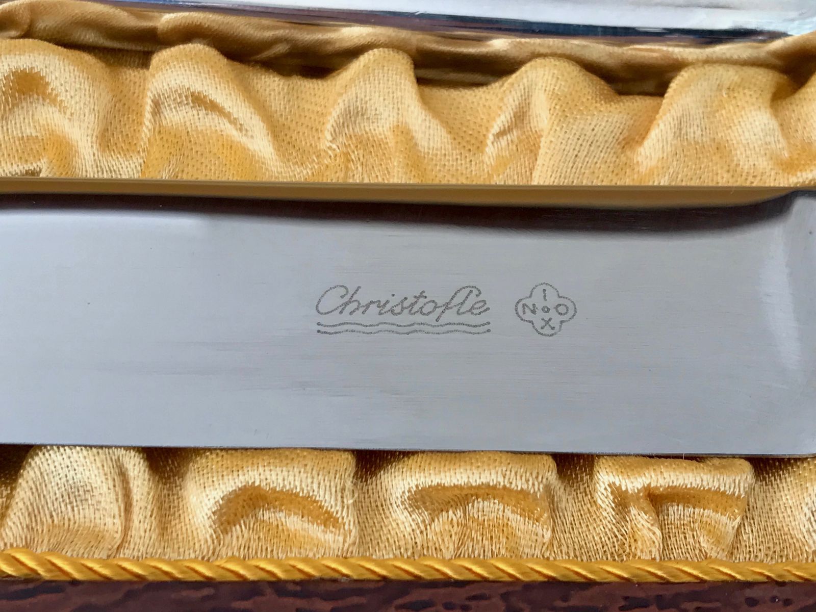 "Christofle"  French Antique Silver Plated Meat Server Set Of 3 photo Home Decor