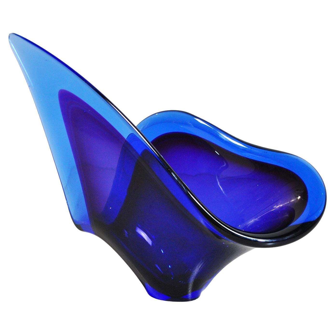 Italian Vetri D'arte Seguso Glass Art By Flavio Poli