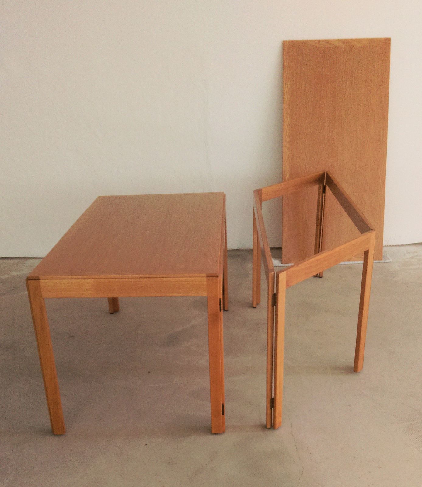 photo vinterior Børge Mogensen Refinished Danish Folding Desk In Oak By Fredericia Stolefabrik   1960´S