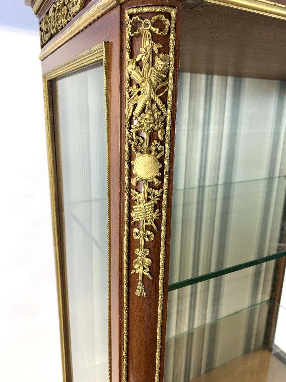12500.0 Louis XVI Style Display Cabinet With Ormolu Mounts, Maison Krieger, France, 19th Century photo