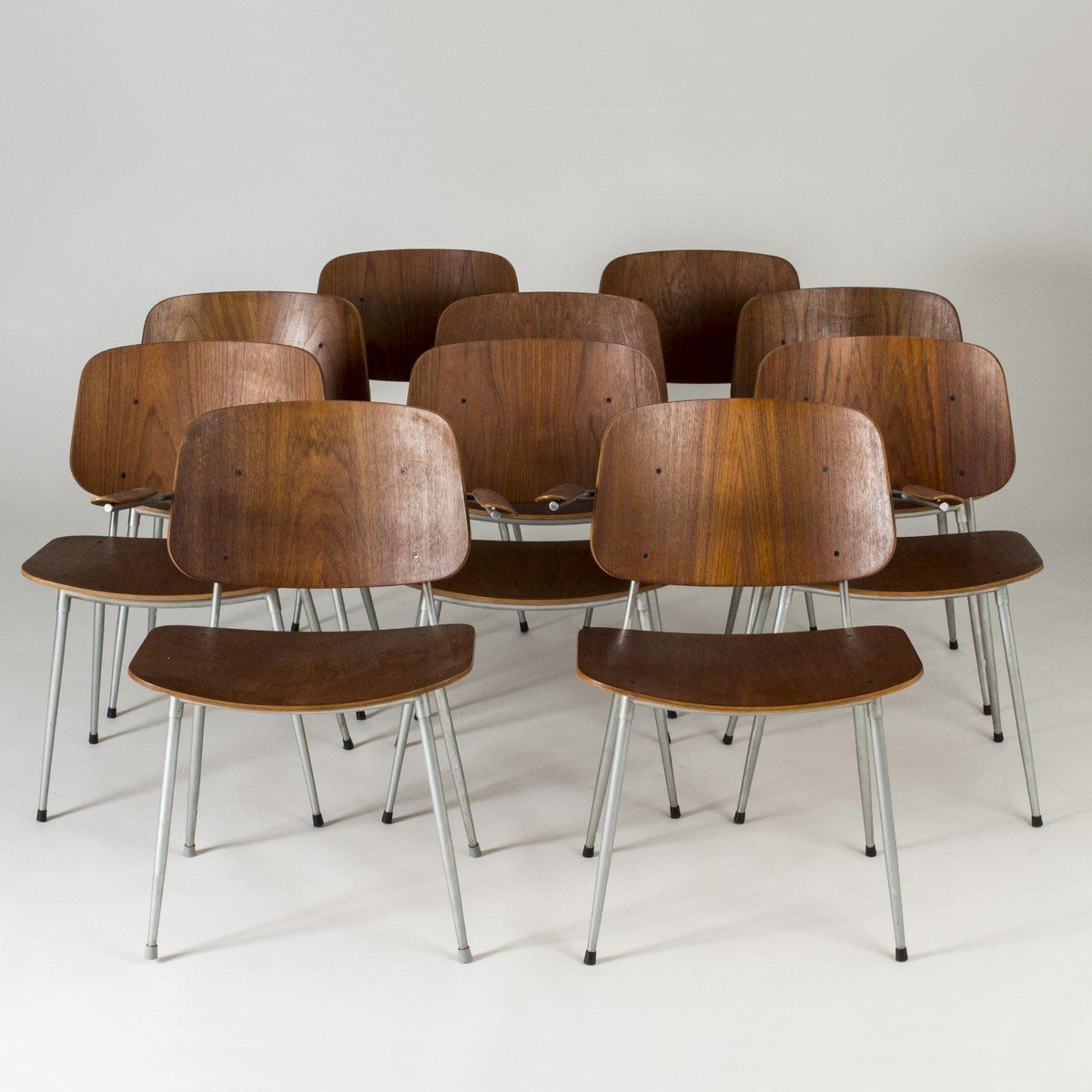 Eetkamerstoelen Van Børge Mogensen, Set Van 10 photo buy
