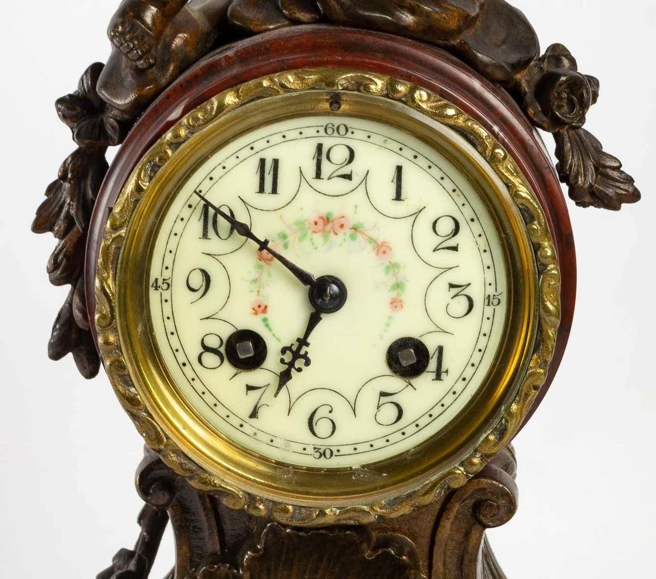 19th сentury Napoleon III Period Clock photo buy