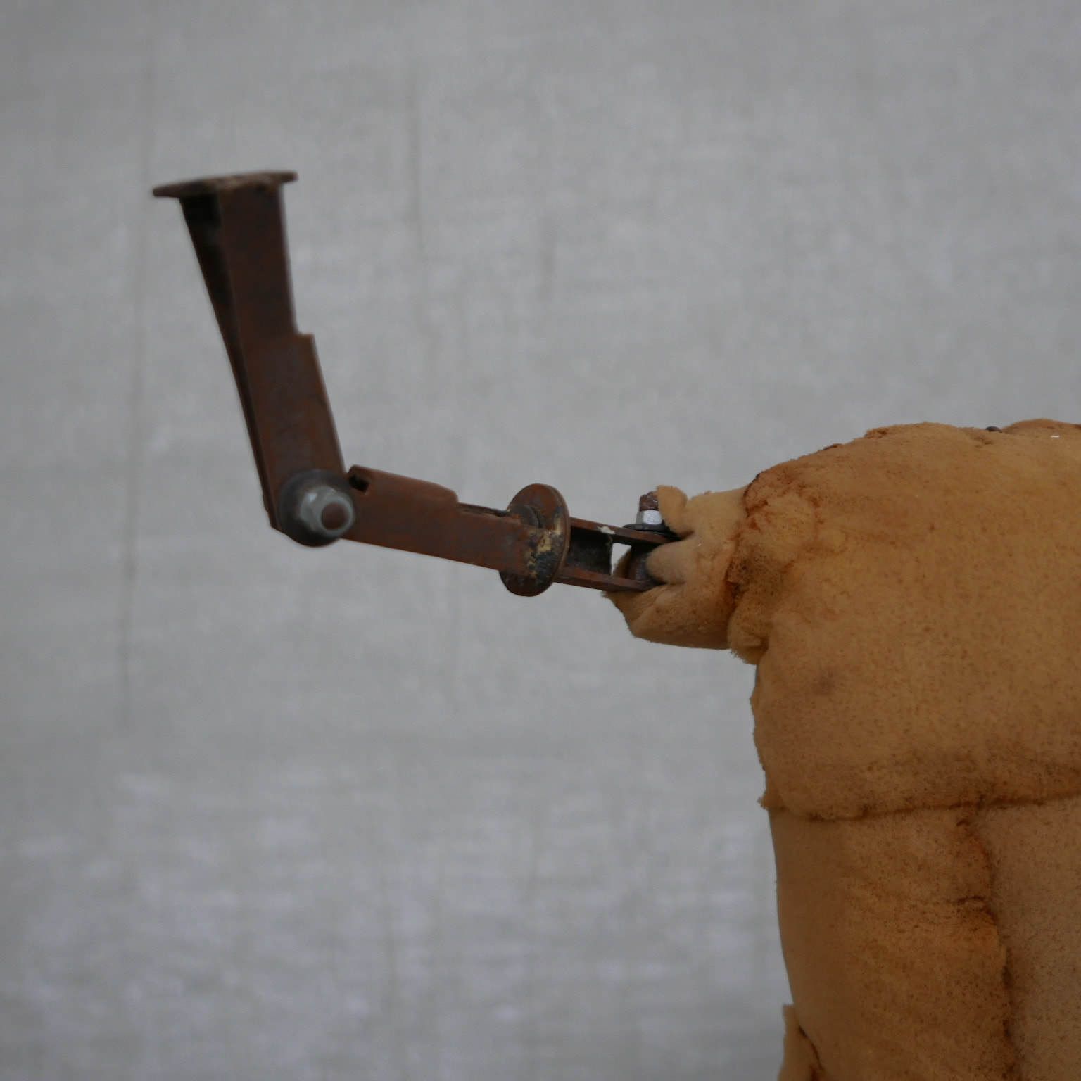 3200.0 Mid Century Articulated Metal And Foam Mannequin Lay Figures photo