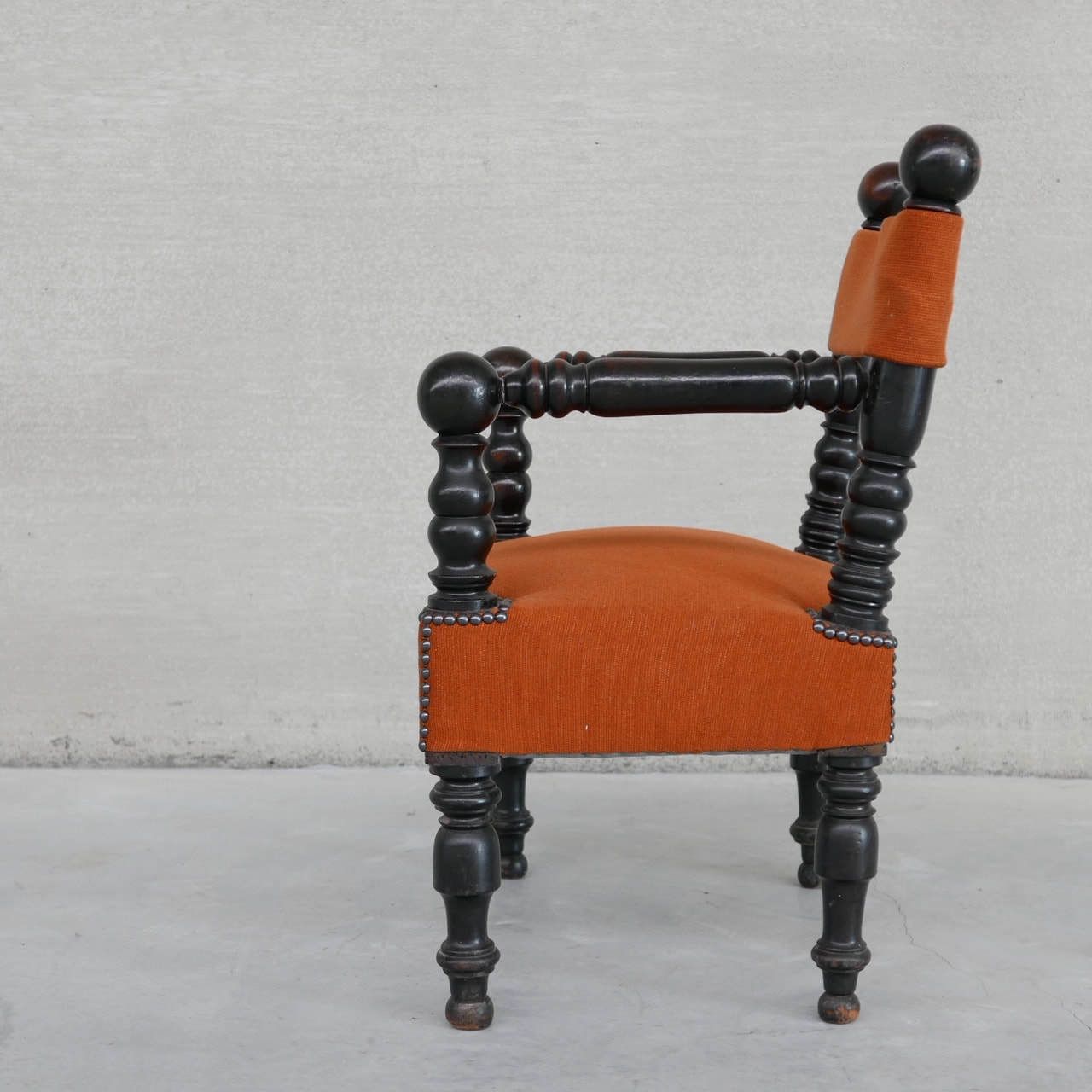 French Mid Century Armchair In Manner Of Dudouyt photo vinterior