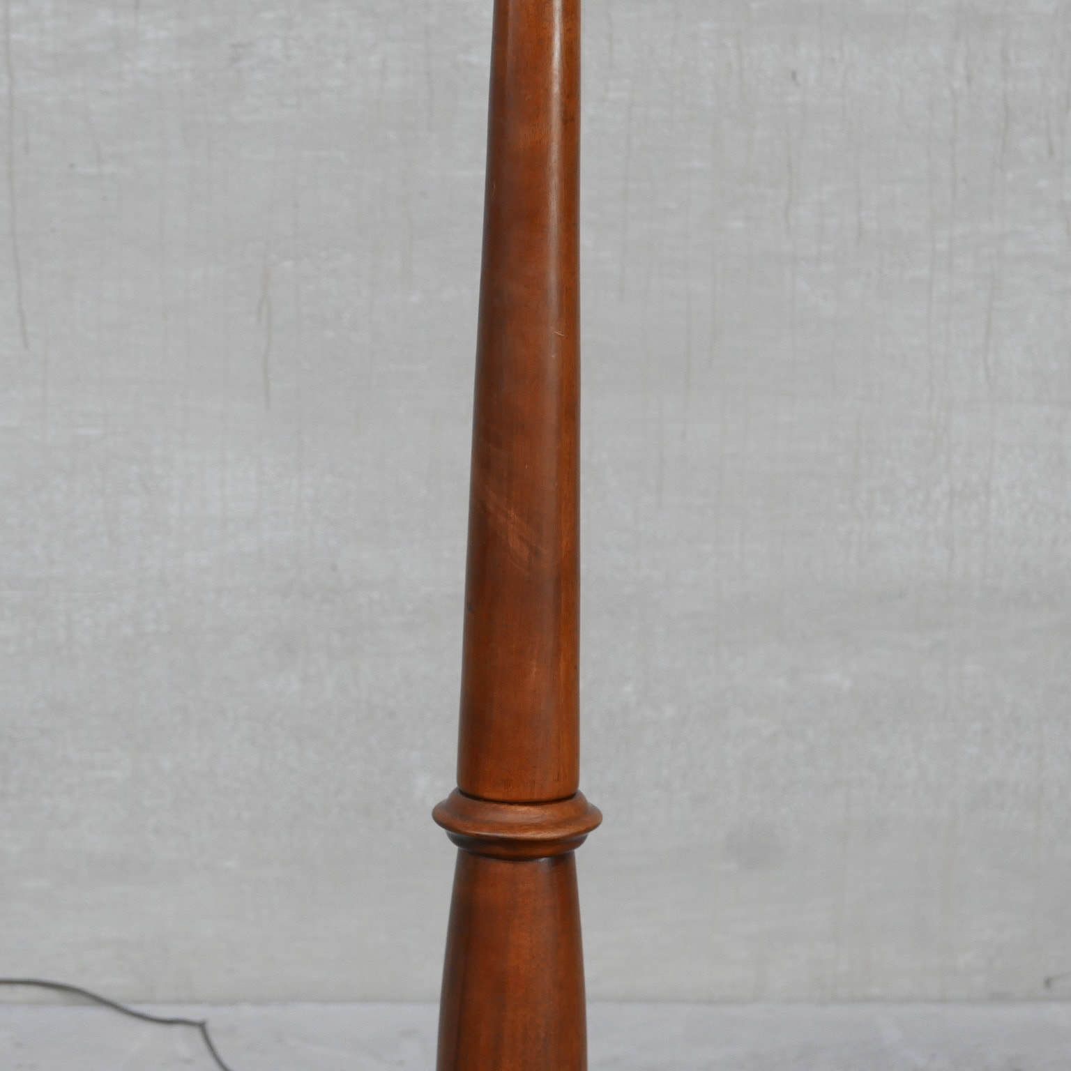 Antique Walnut French Floor Lamp photo for sale