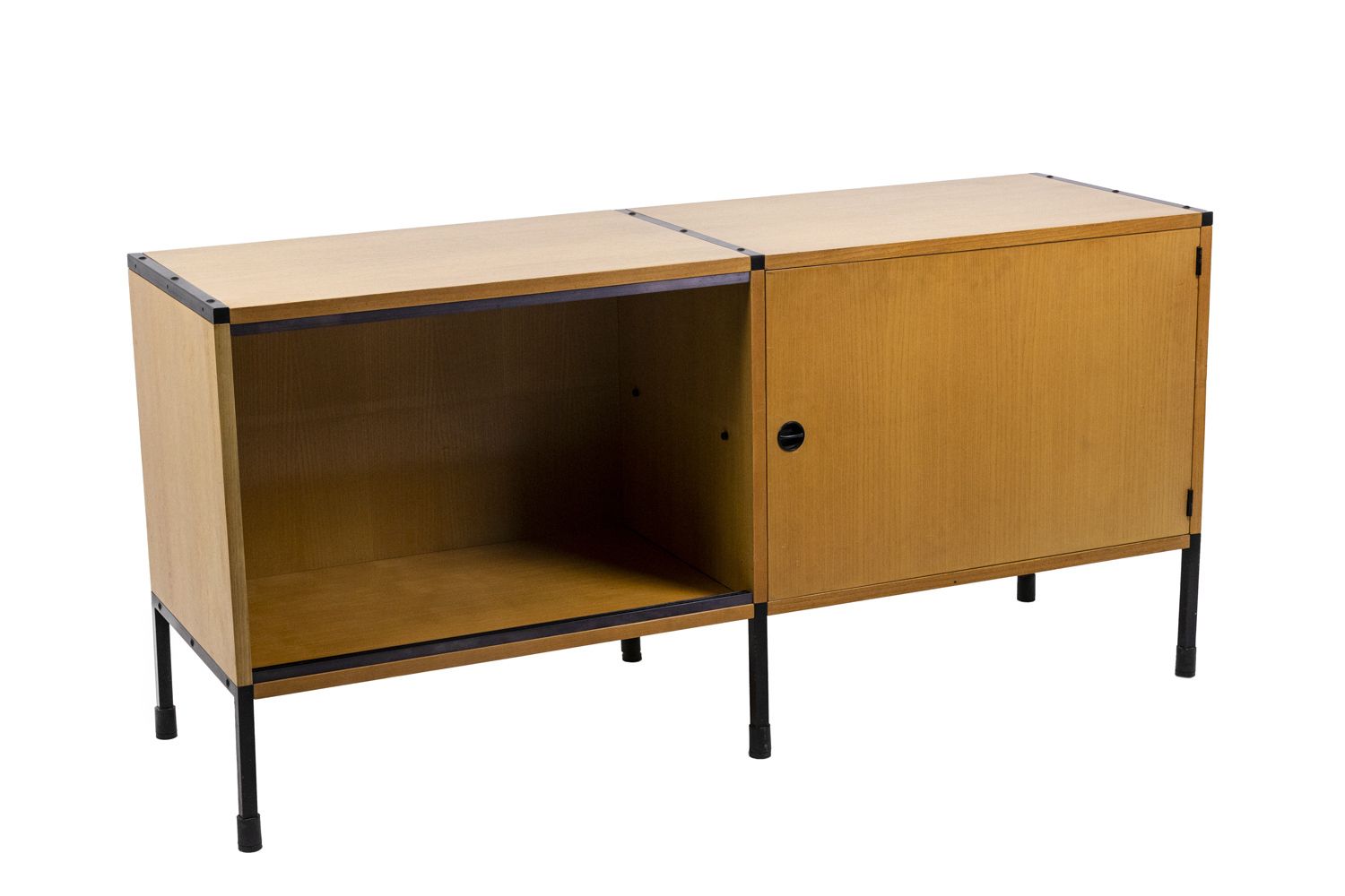 Arp, Sideboard In Ash And Metal, 1950s photo furniture