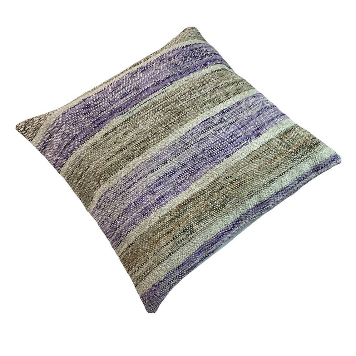 Anatolian Handwoven Kilim Pillow Cushion Cover Kilim Pillow Cover Tribal Pillow Ethnic Kelim Kissenbezug  60x60 Cm Kilim Cushion Cover photo furniture
