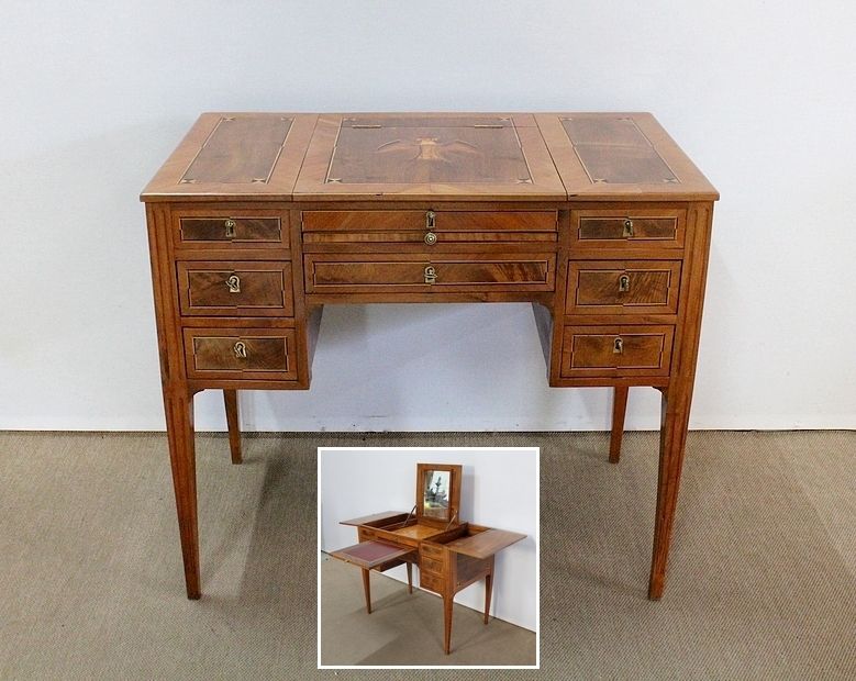 Louis XVI Dressing Table, Early 19th Century
