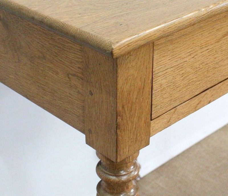 photo furniture Small Table In Oak, In The Louis Philippe Style   2nd Part Of The 19th Century