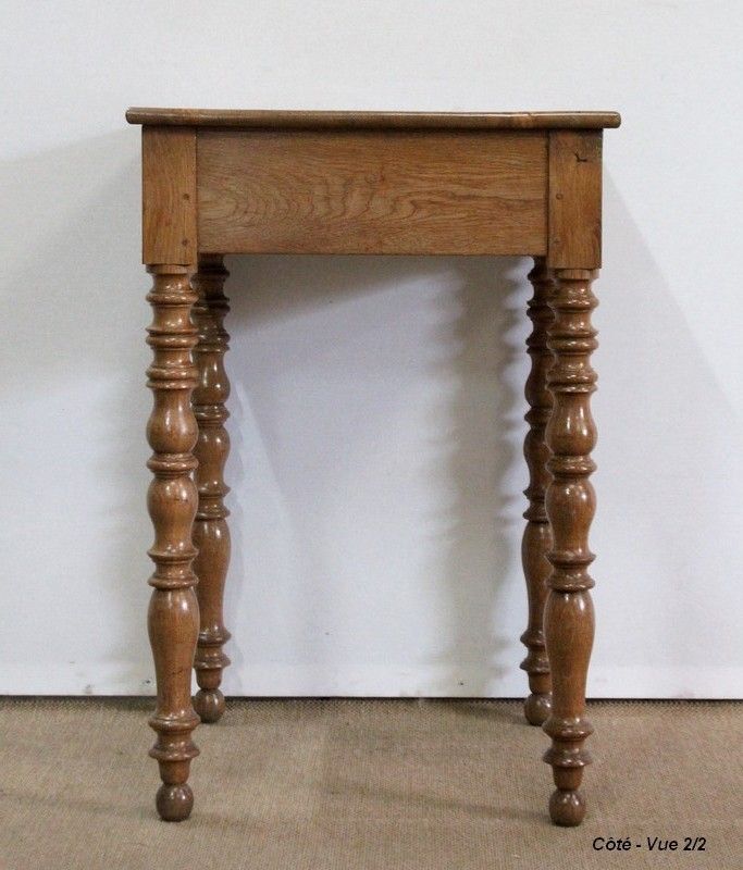 photo buy Small Table In Oak, In The Louis Philippe Style   2nd Part Of The 19th Century