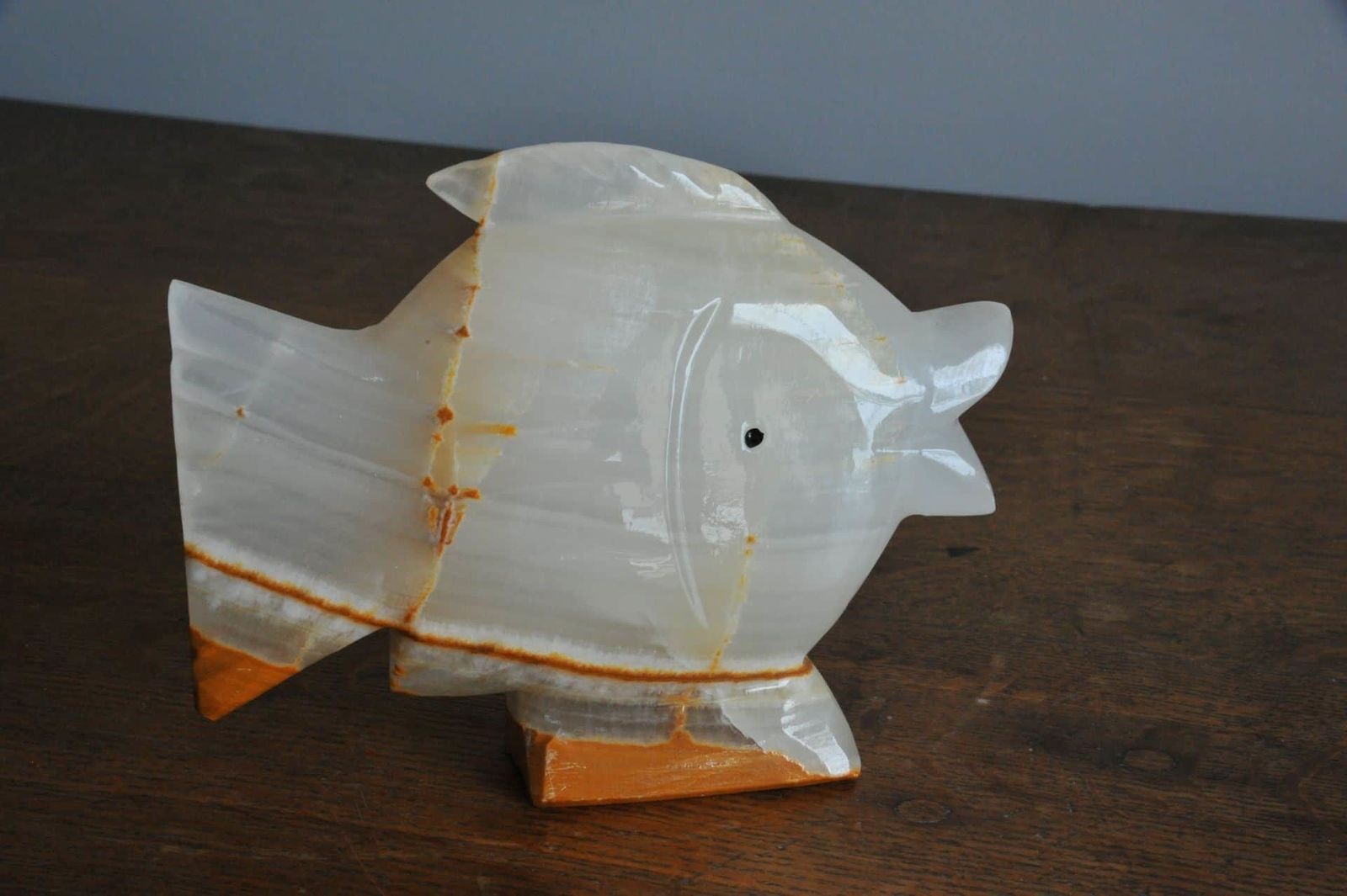 Carved Onyx Fish