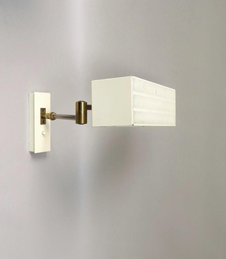 Beige Kubus Wall Lights By Max Bietenholz For Bünte & Remmler, 1960s, Set Of 2 photo furniture