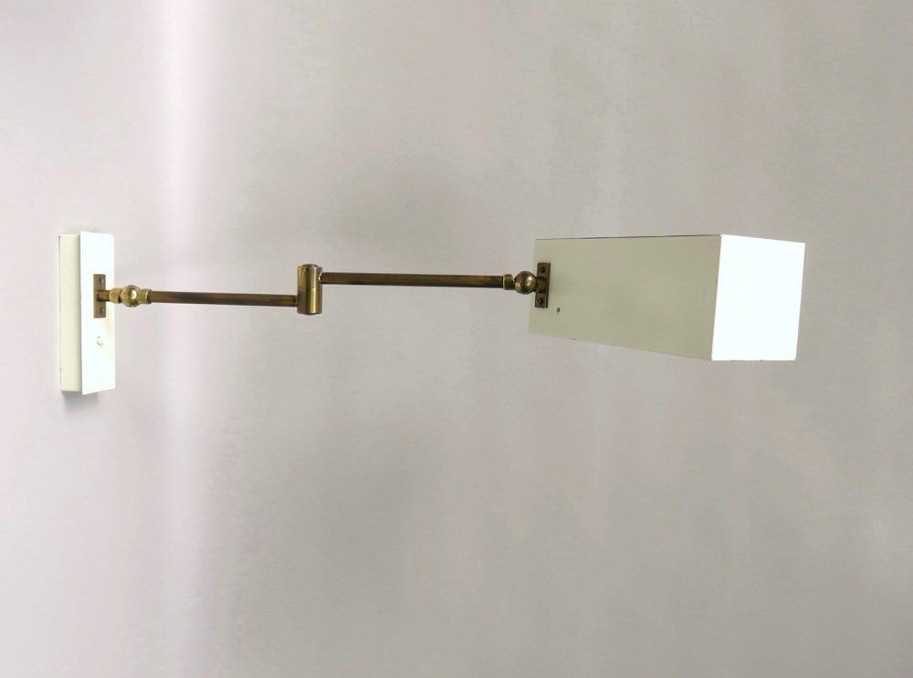 photo furniture Beige Kubus Wall Lights By Max Bietenholz For Bünte & Remmler, 1960s, Set Of 2