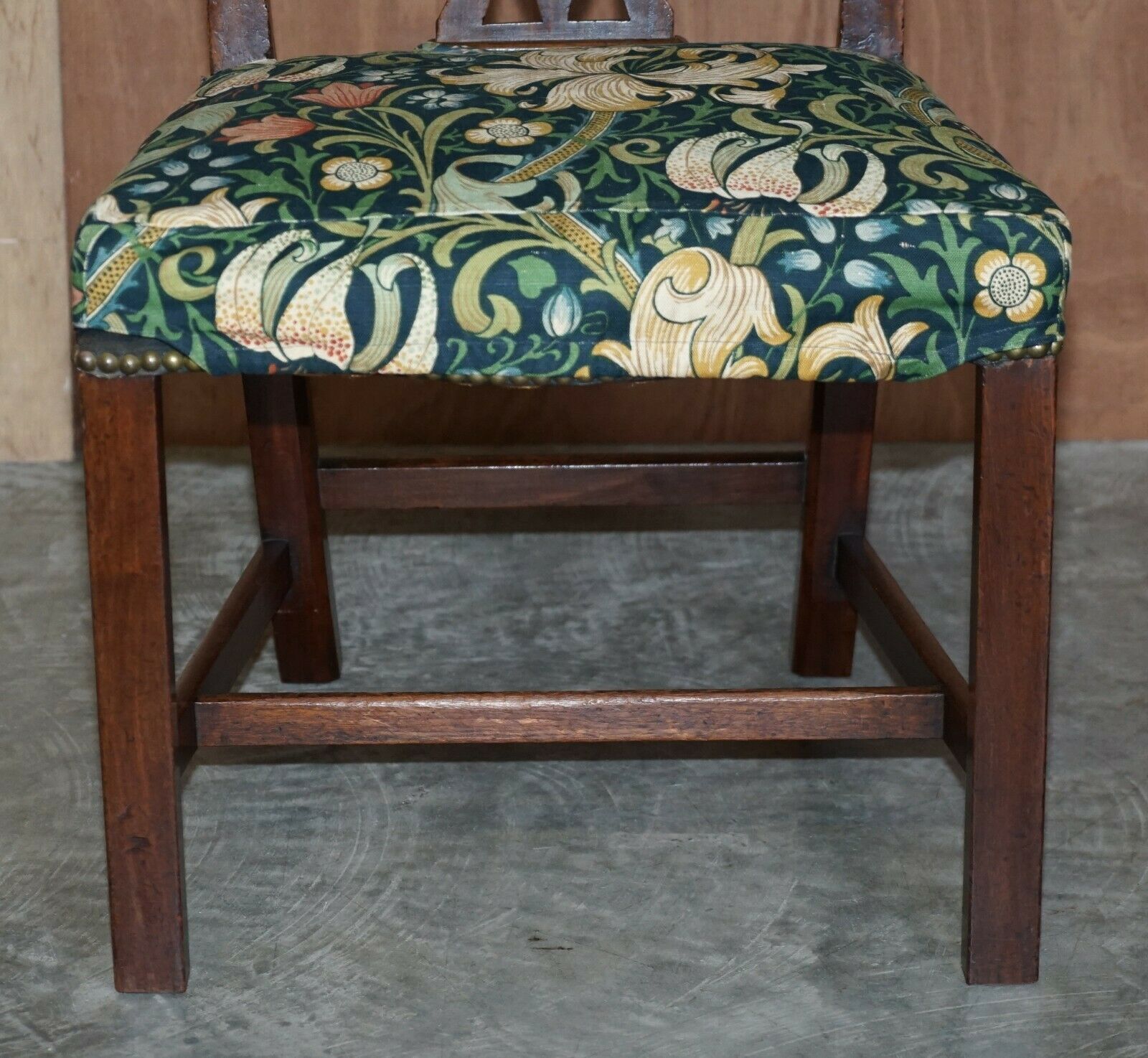 8 Antique George III Circa 1830 Thomas Chippendale Dining Chairs William Morris photo buy