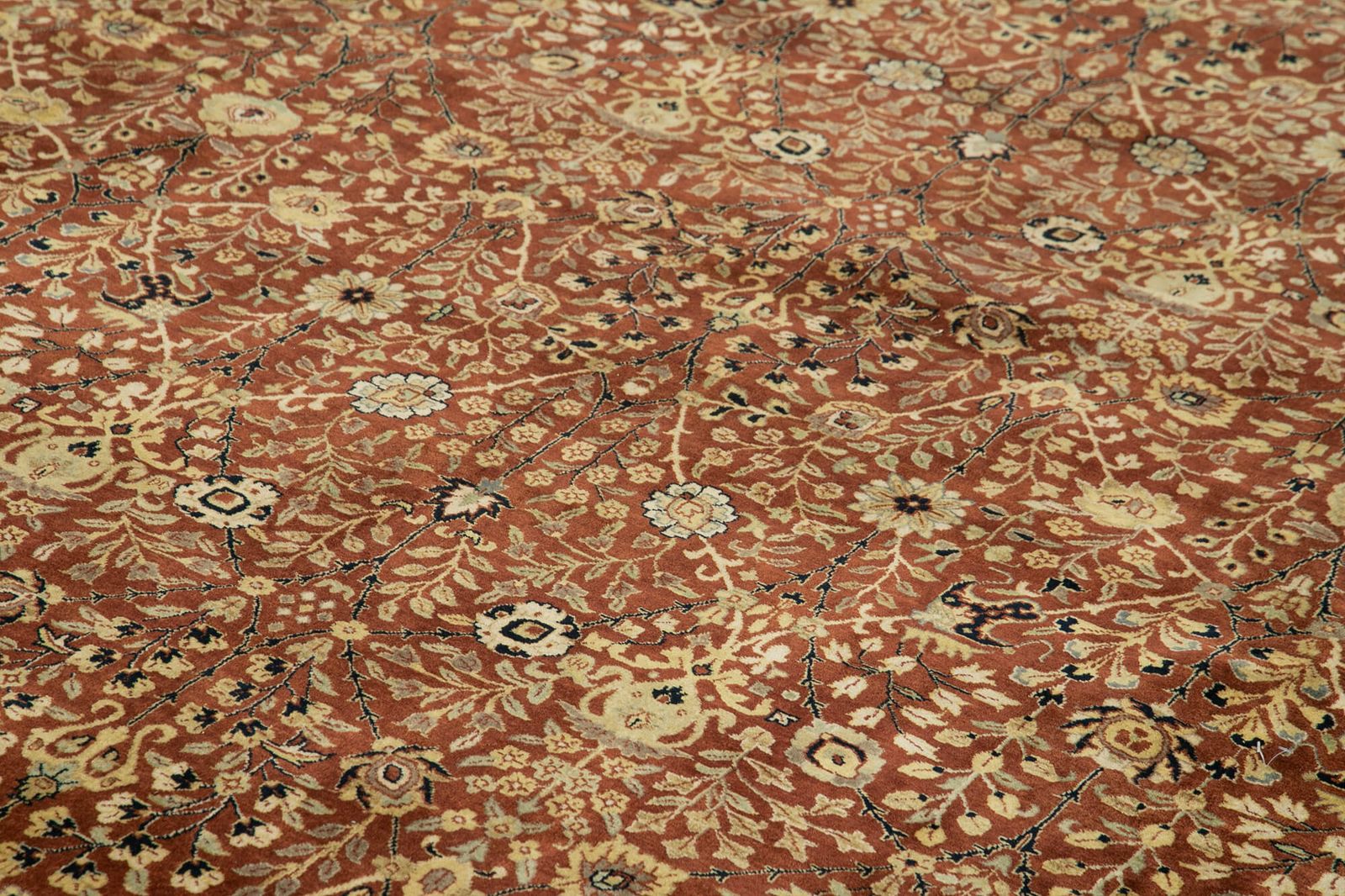 Oriental Handmade 2000s 360 Cm X 545 Cm Red Large Area Oushak Rug photo 16071.0