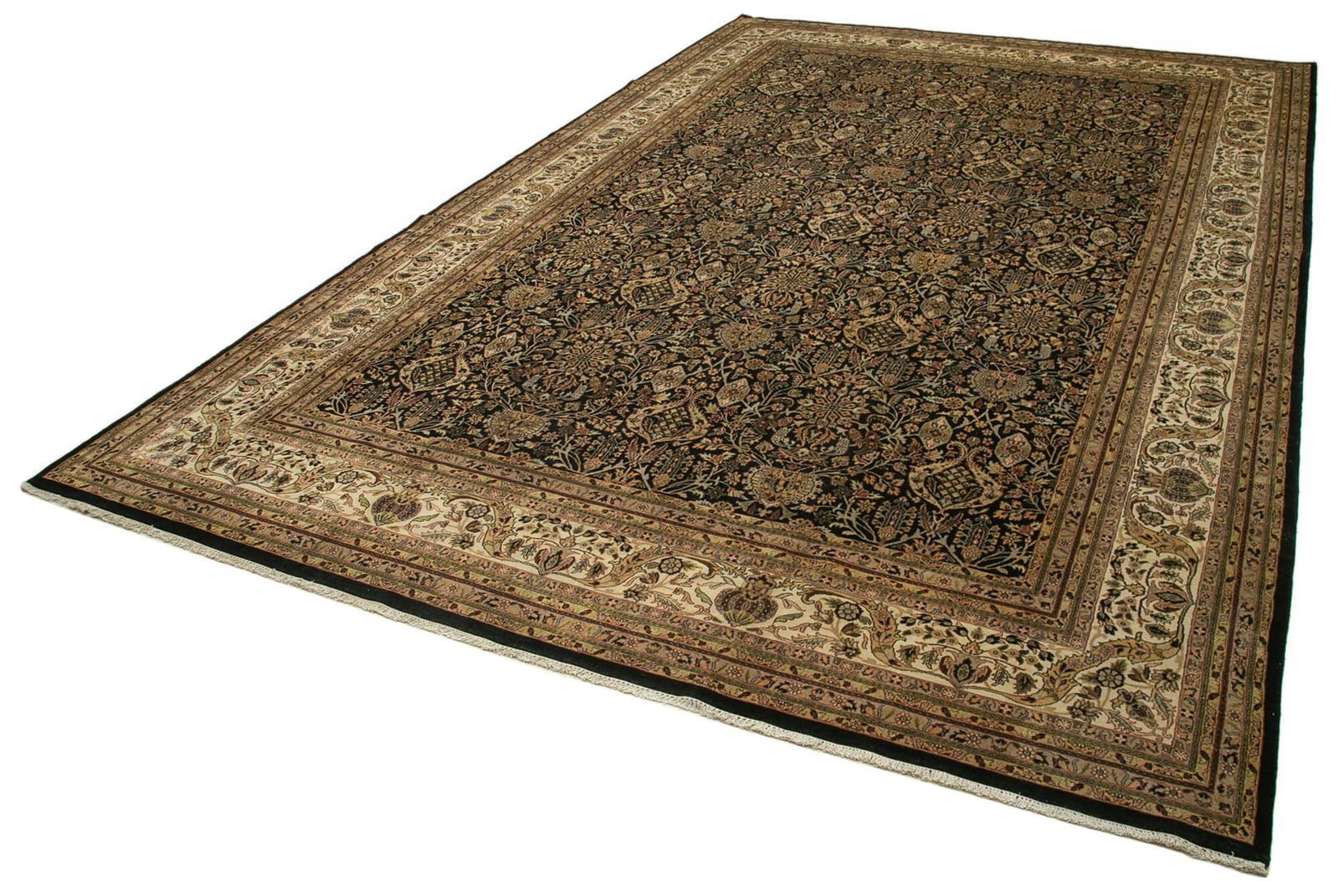 Handwoven Beige Oriental Large Oushak Rug   360cm X 543 Cm photo for sale