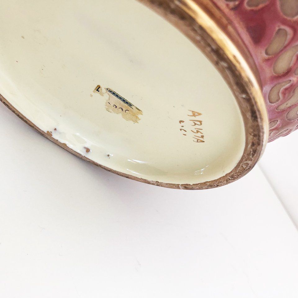 Sculptural Ceramic Vase From Arista, 1960s photo Home Decor