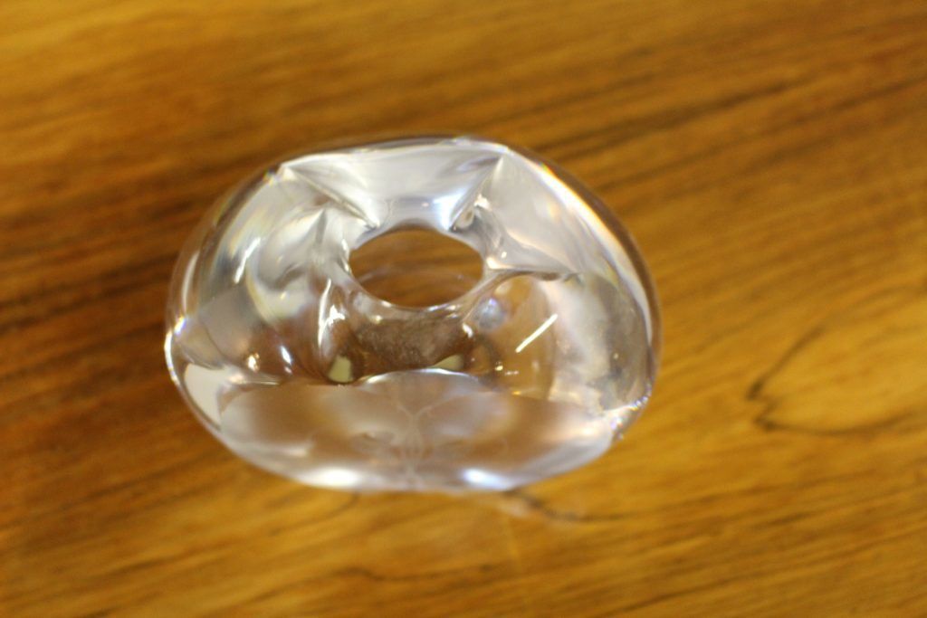 Rare Kosta Glass Apple Vase Lg277 By Vicke Lindstrand photo furniture
