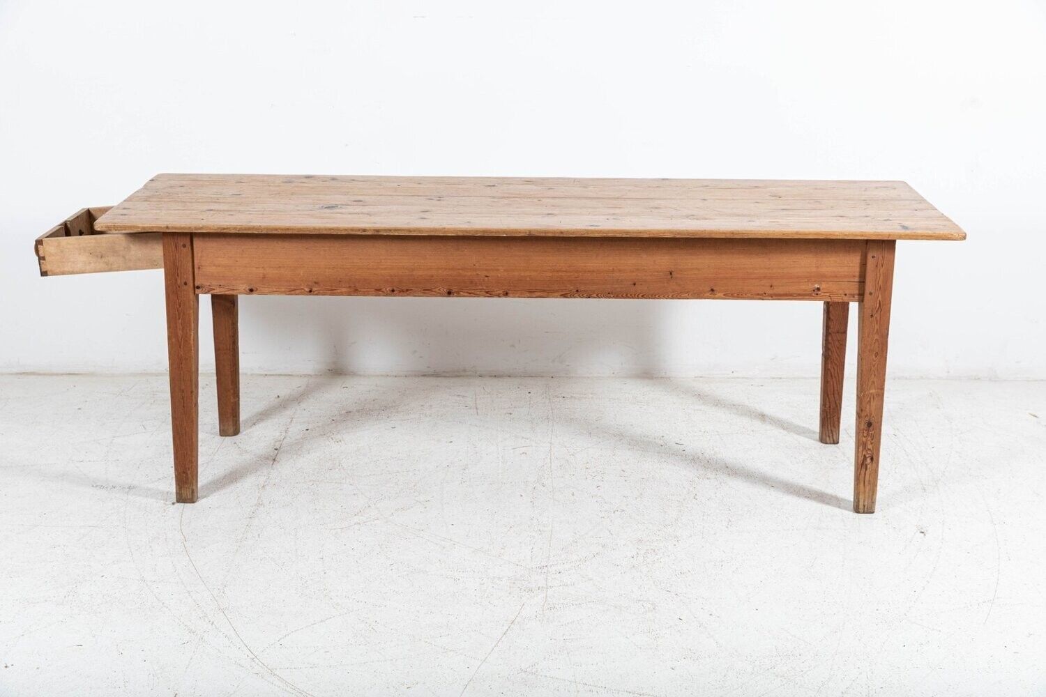 19thc Large English Pine Farmhouse Table photo buy