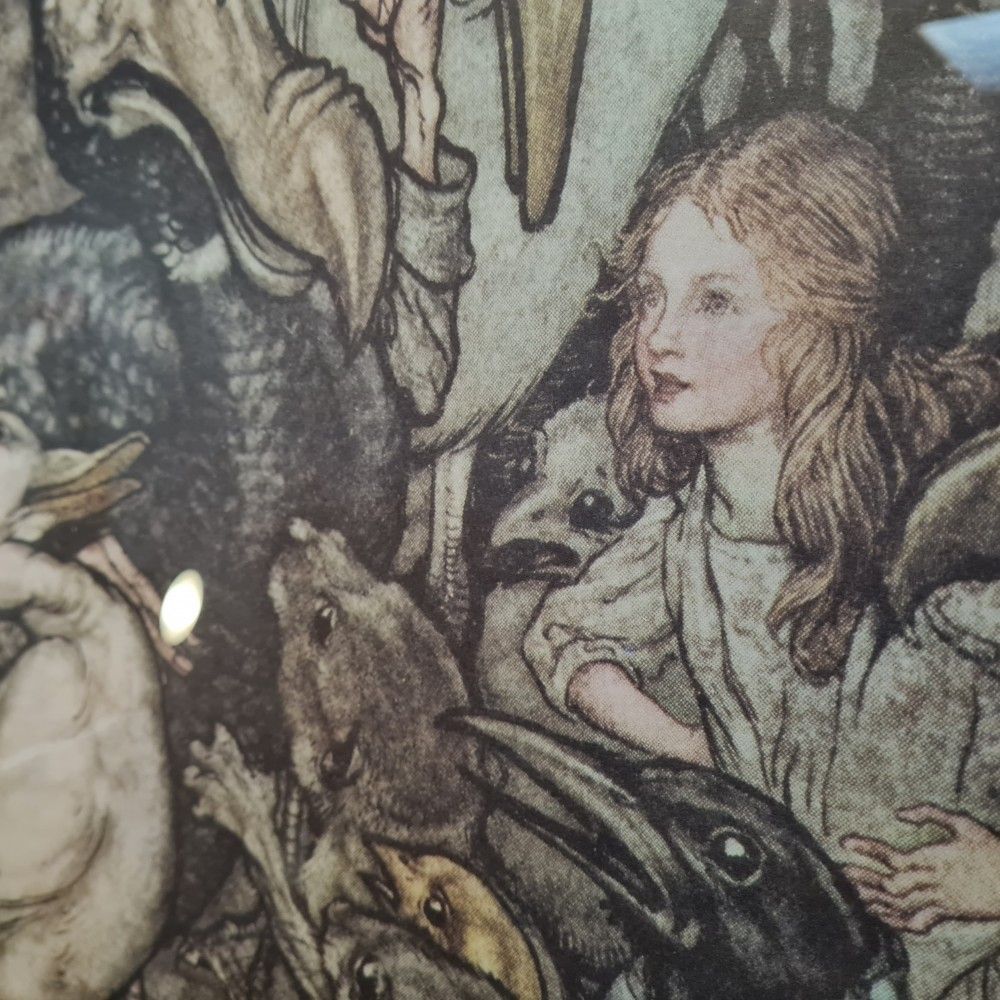 Pair Of 1970's Arthur Rackham Framed Prints photo Art