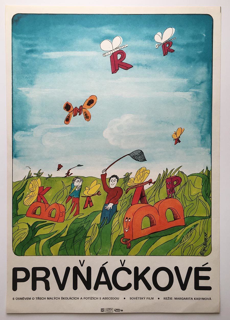 Original Film Poster, Once Upon A Time In The First Class, 1978, Genuine Czech Vintage Print