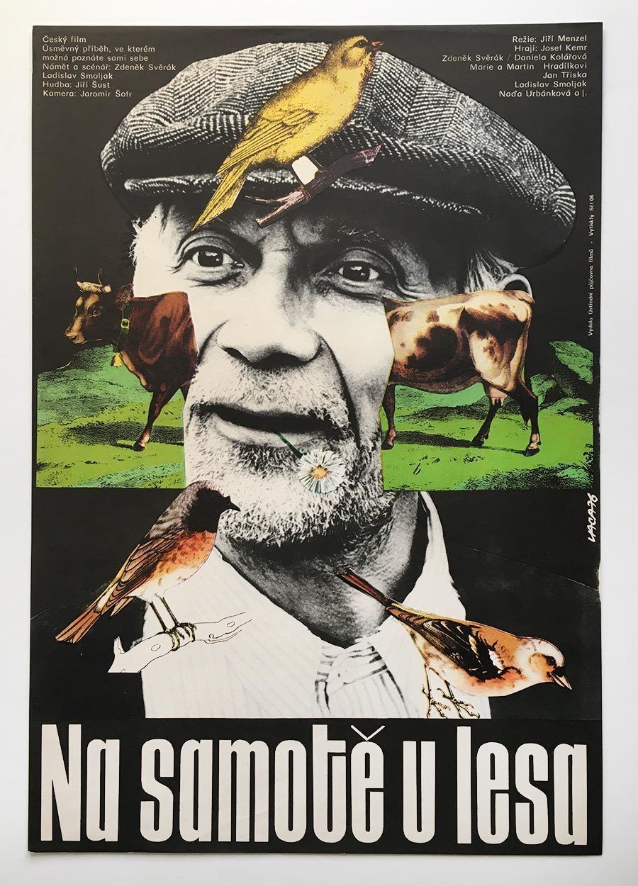 Movie Poster, Secluded, Near Woods, Karel Vaca, 1976