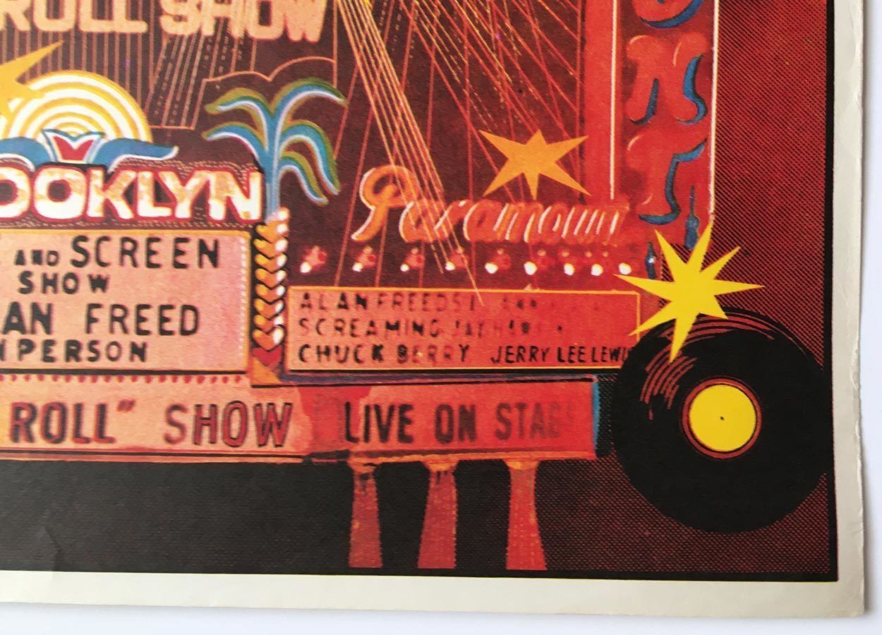 Movie Poster, American Hot Wax, Zdeněk Ziegler, 1981 photo vinterior