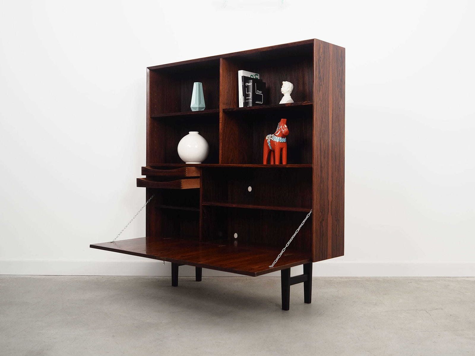 Vintage Bookcase, Danish Design, 1960s, Made By Brouers Møbelfabric photo Furniture
