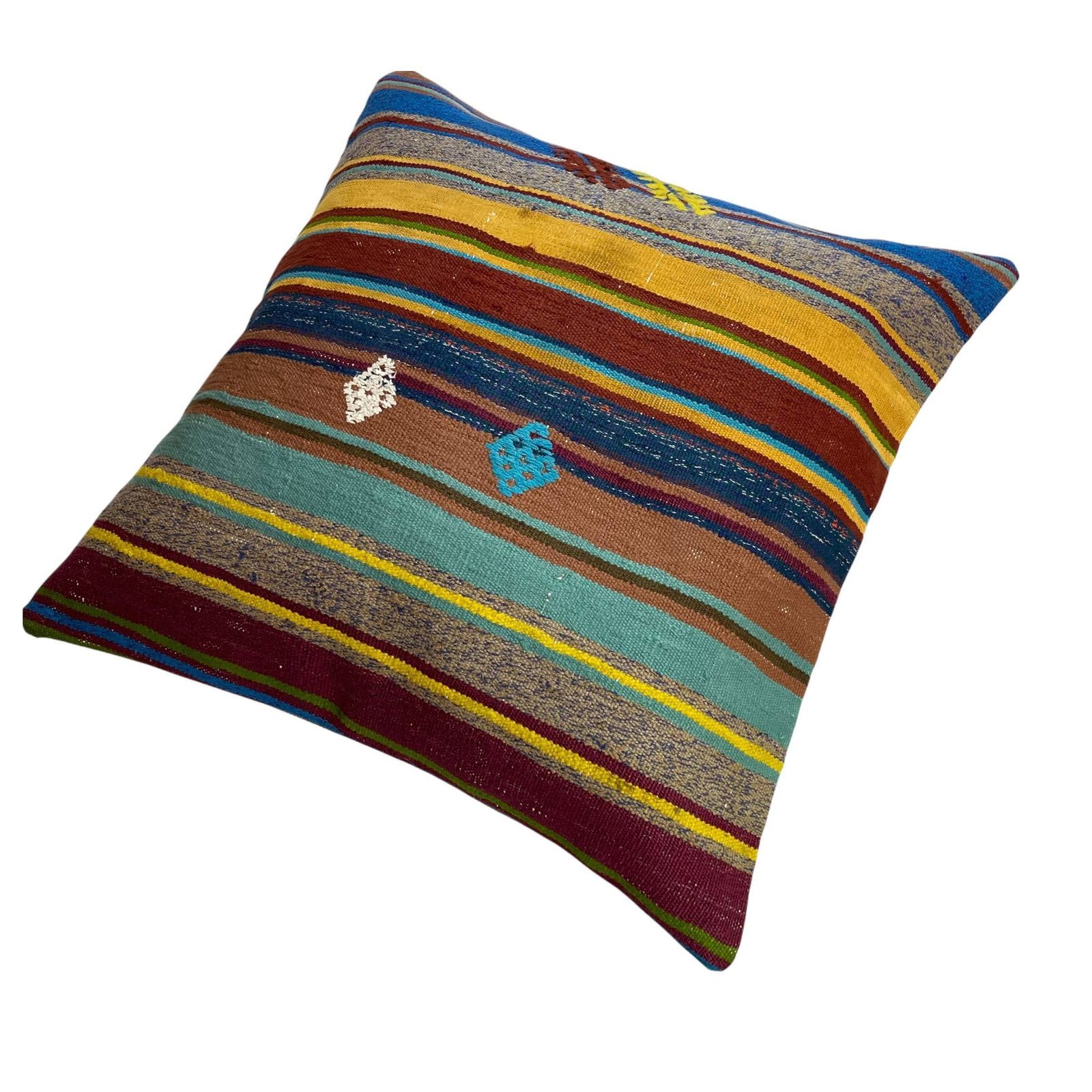 Kilim Pillow Tapis Kelim Kilim Pillow Cover ,Vintage Meditation Bench Kelim Teppich Boho Kilim Cushion Kilim Sofa Turkish Pillow photo Textiles
