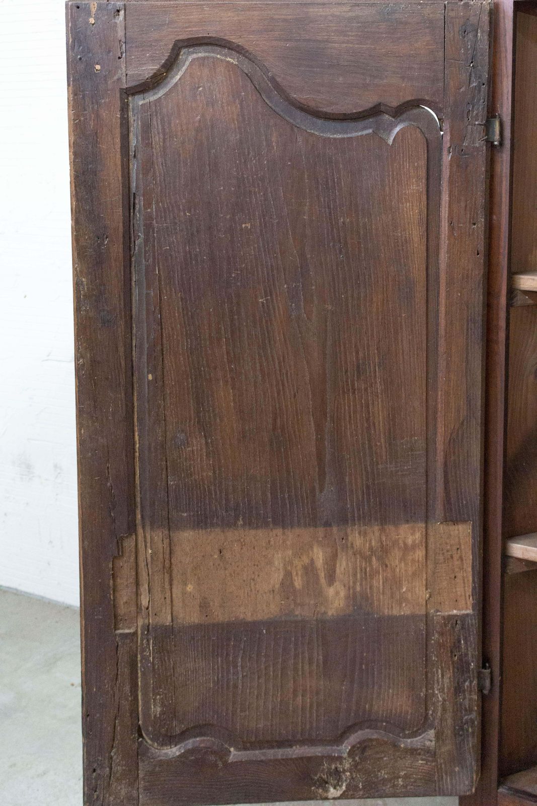 French Corner Cabinet Louis XV Style, Oak, Late 19th Century photo buy