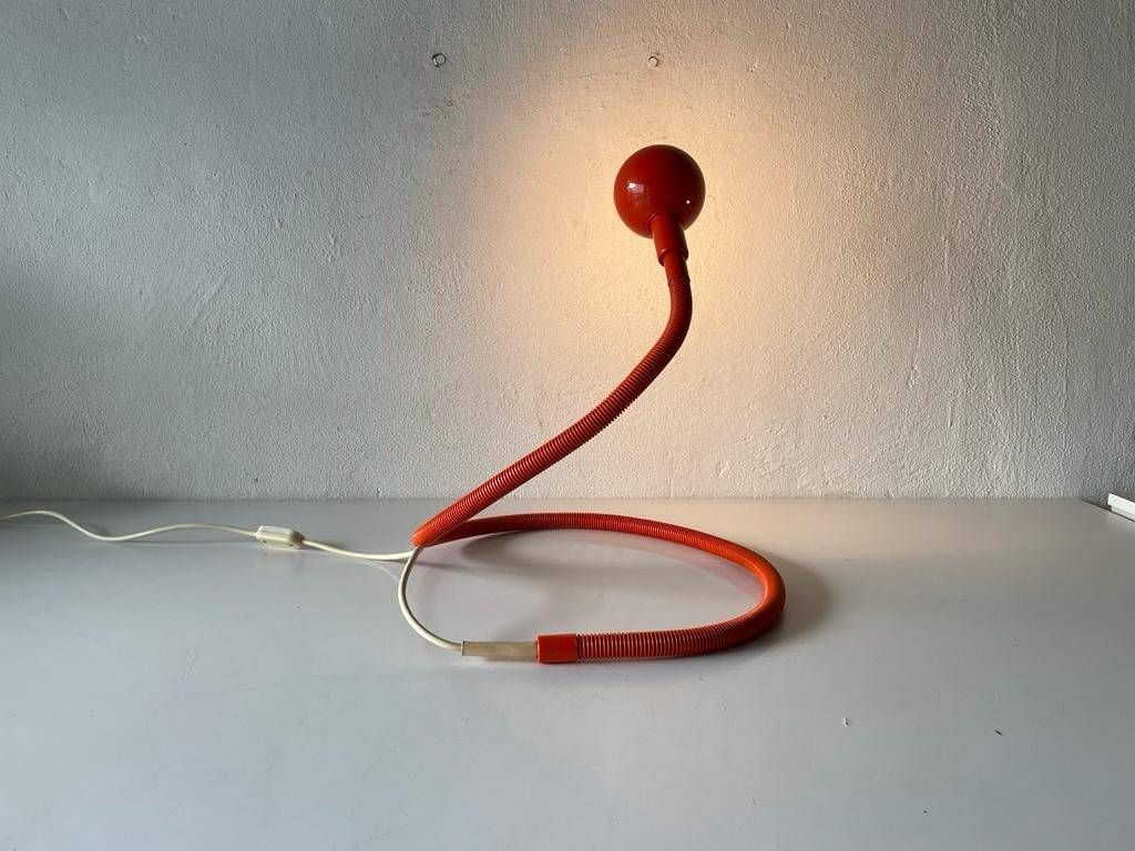 Italian Space Age Hebi Desk Lamp By Isao Hosoe For Valenti Luce, 1970s, Italy photo 708.04