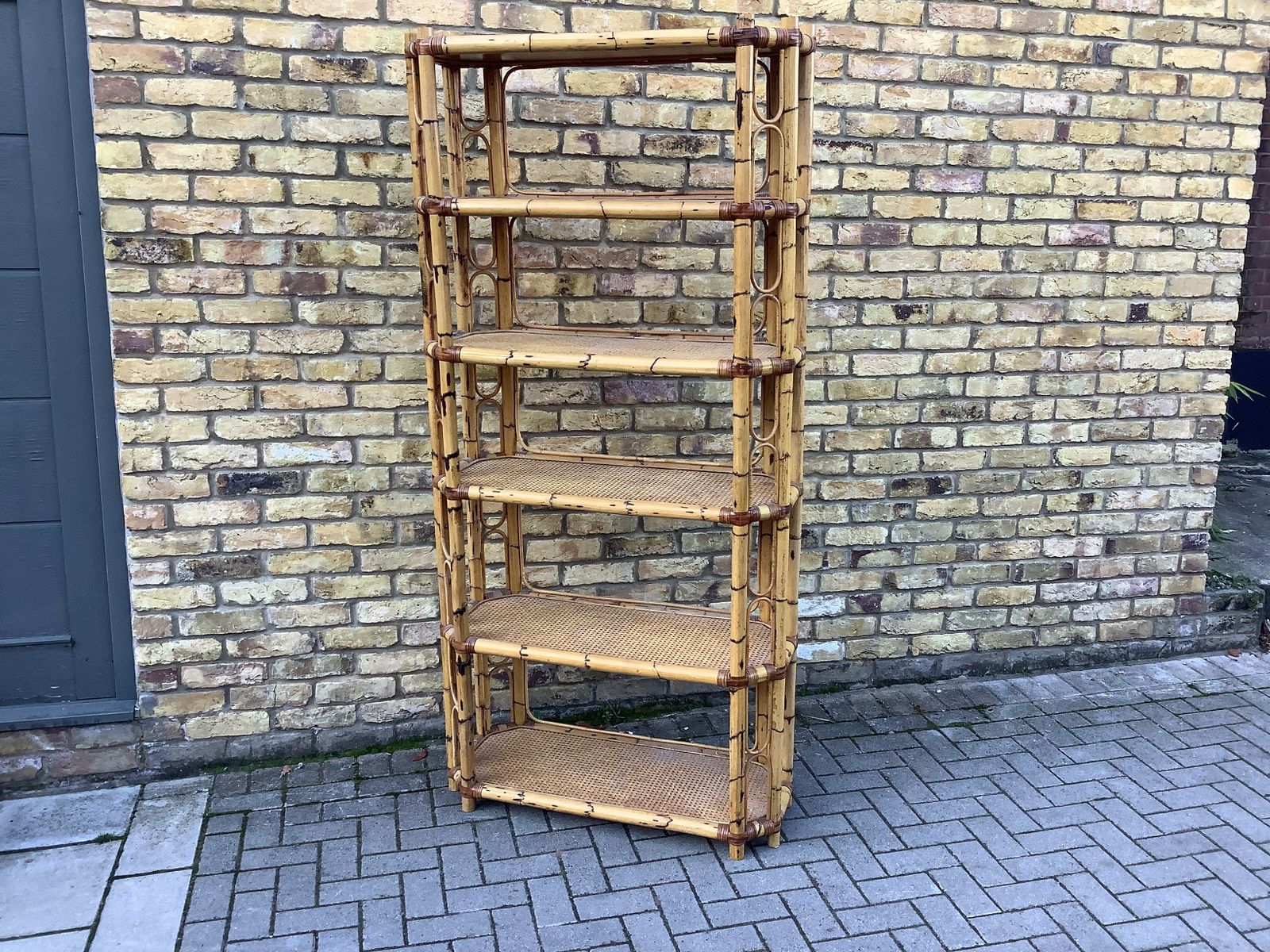 1970’s Italian Bamboo Shelving photo 1100.0