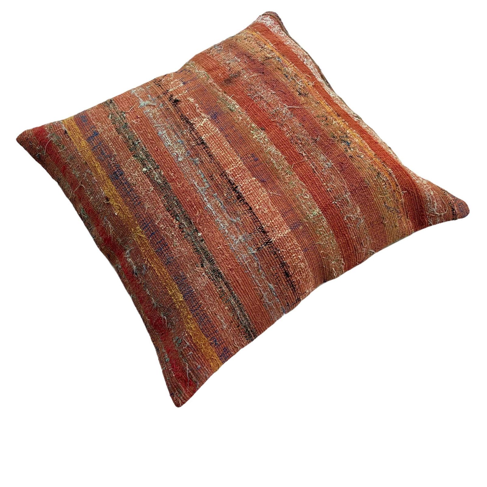 Kilim Pillow 60 X 60 Cm Tapis Kelim Kilim Pillow Cover, Vintage Meditation Bench Kelim Teppich Boho Kilim Cushion Kilim Sofa Turkish Pillow photo Textiel