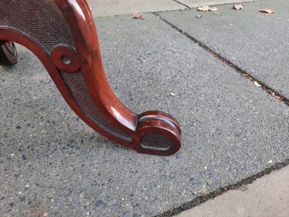 Victorian Mahogany Occasional Lamp Table photo Furniture