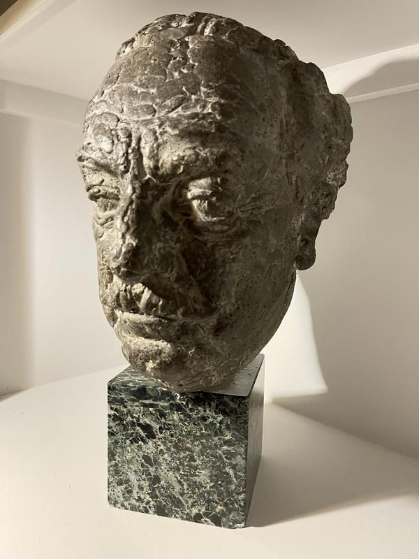 A Rare And Exceptional Antique Bust Of DR Dyson By The Highly Sought After Sculptor Josef Belsky Royal British Society Of Sculptors photo furniture