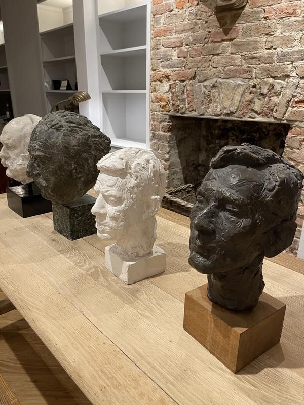 A Rare And Exceptional Antique Bust Of DR Dyson By The Highly Sought After Sculptor Josef Belsky Royal British Society Of Sculptors photo for sale