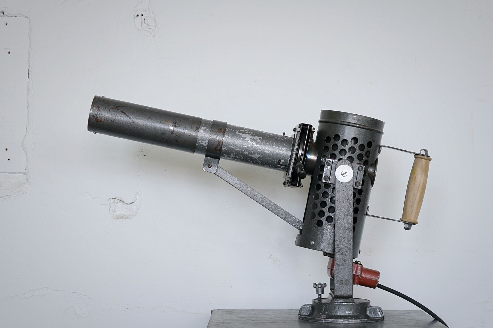 1960s Film Studio Spot Light Movie Antique Stage Desk Lamp Theatre photo for sale
