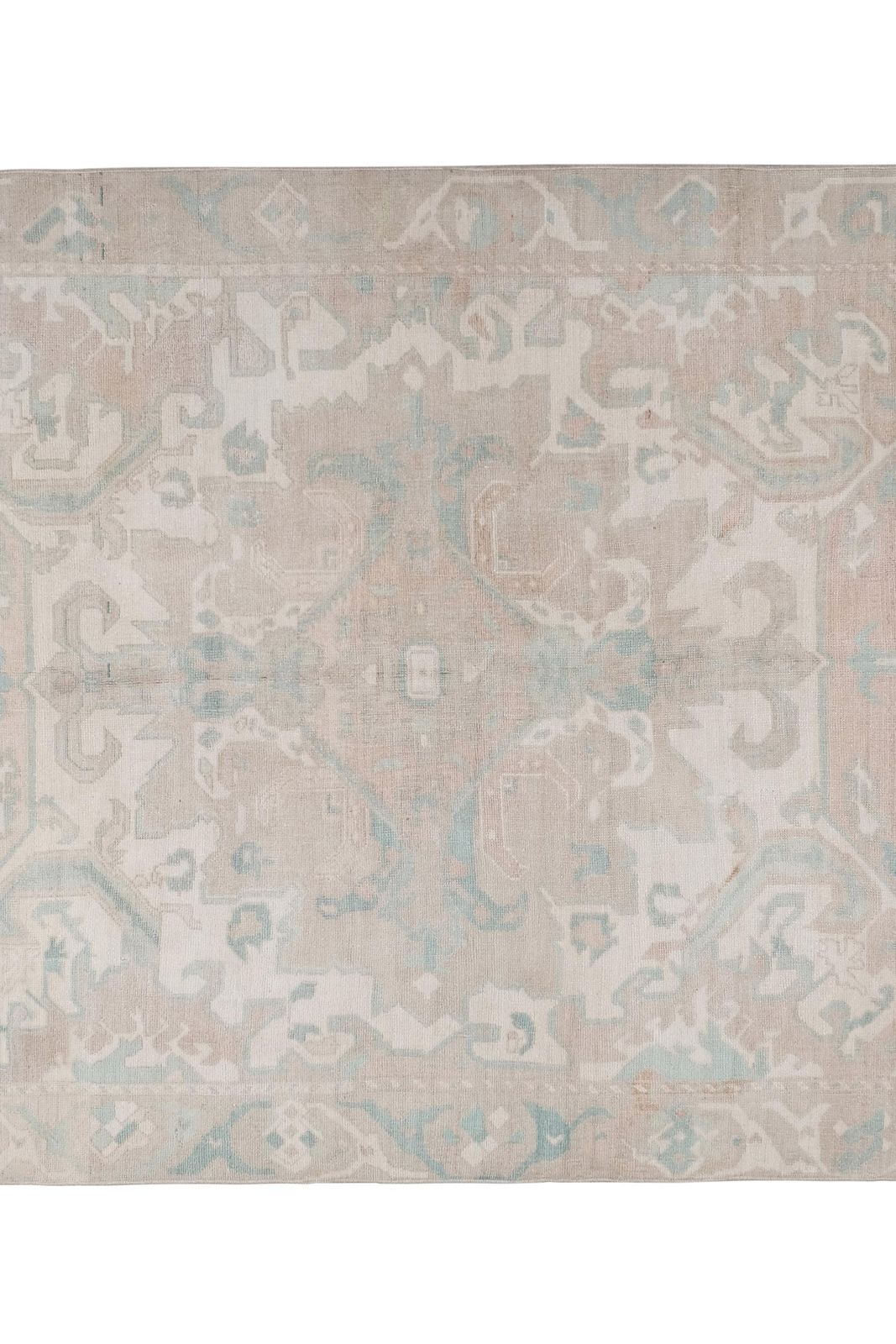 Vintage Faded Turkish Karapinar Rug 5'6" X 8'11" photo vintage