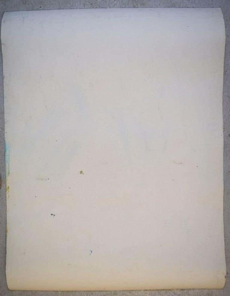 Ivy Lysdal, Mixed Media On Cardboard, Large Abstract Modernist Painting photo Art
