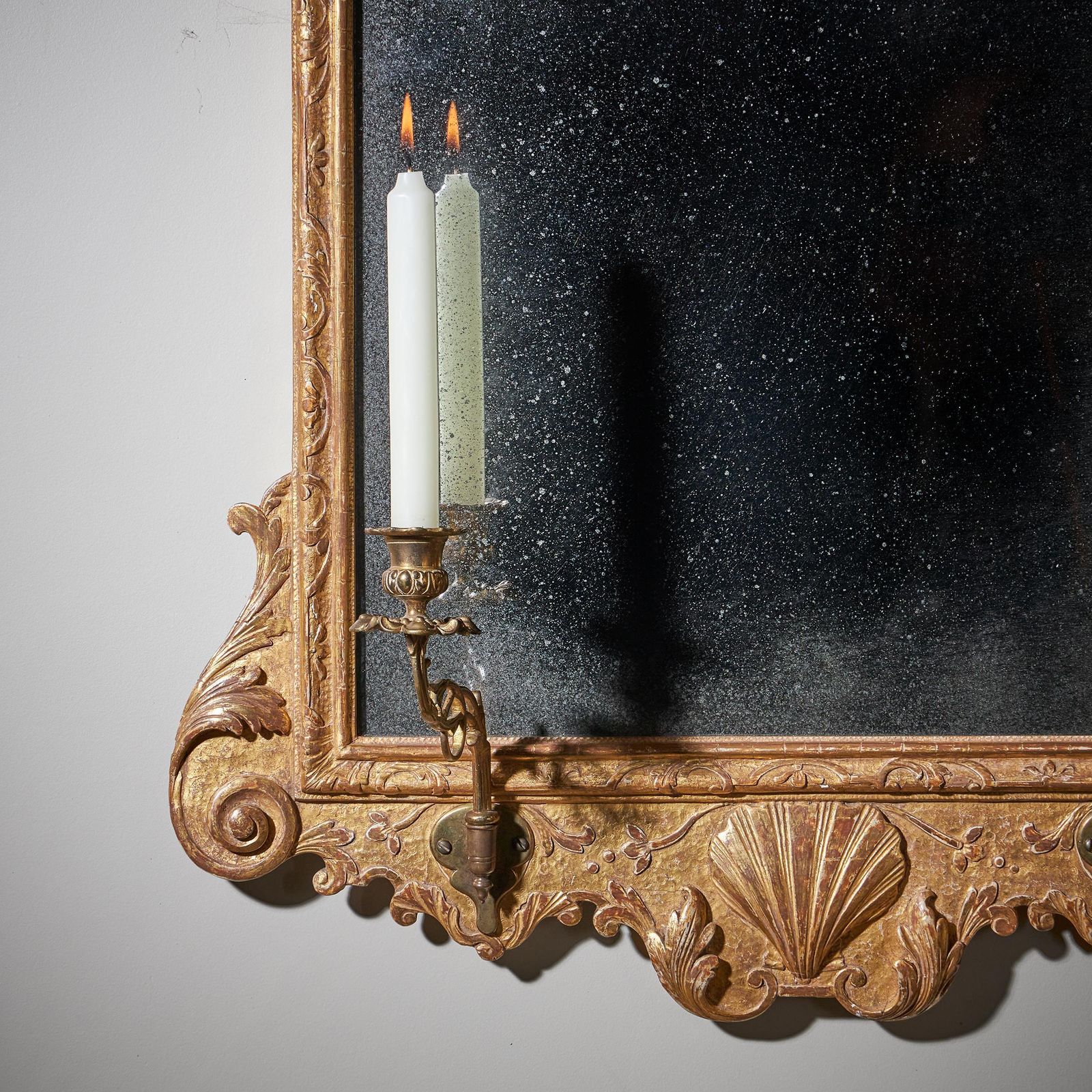 Fine 18th Century George I Gilt Gesso Pier Or Console Mirror, Manner Of Belchier photo furniture