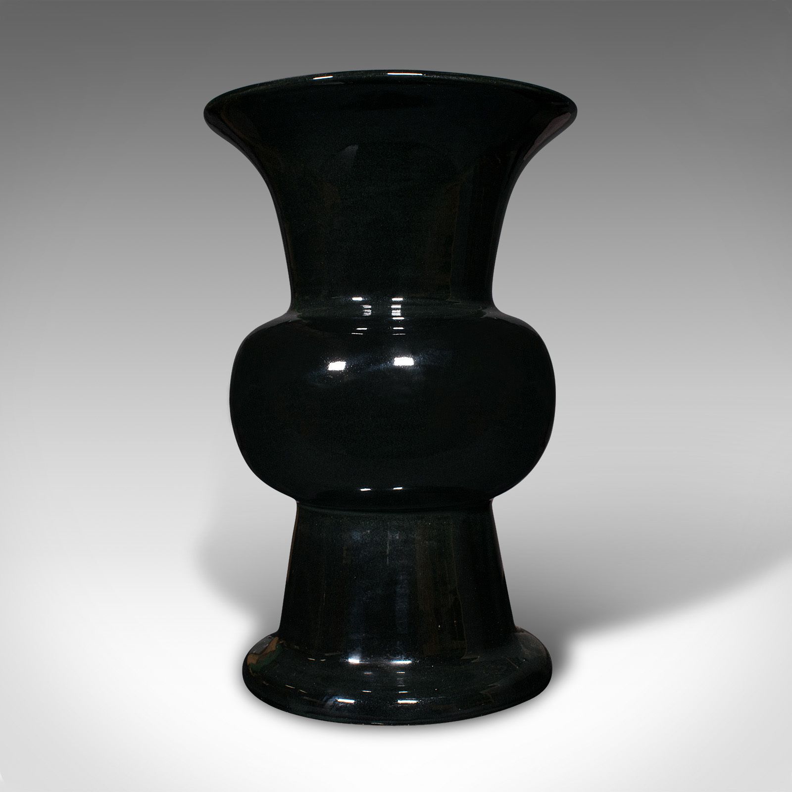 Antique Display Vase, English, Ceramic, Flower Urn, Ritual Form, 1910 photo 675.0