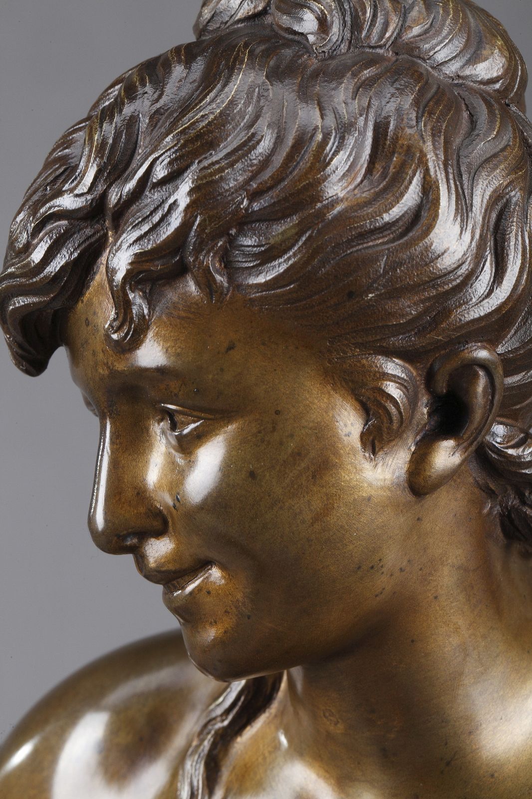 Art Sculpture « Psyché et l'Amour », signée Jean Bulio photo