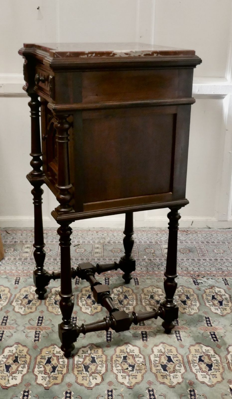 French Rosewood Night Table Or Side Cupboard photo buy