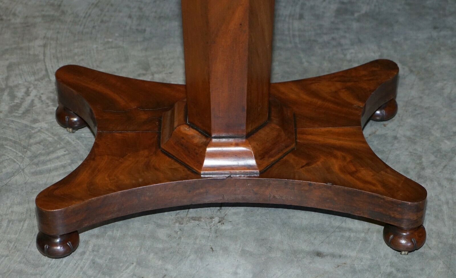 Rare William IV Circa 1830 Mahogany Occasional Table Chess Board Games Cards Top photo buy
