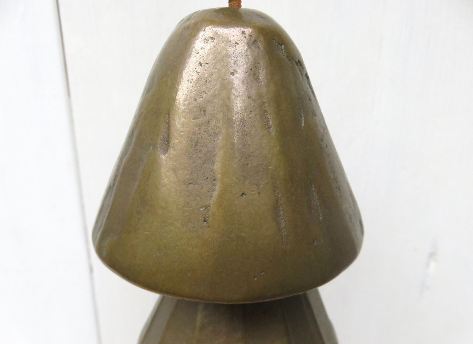 photo furniture Bronze & Leather Door Bell, 1970s