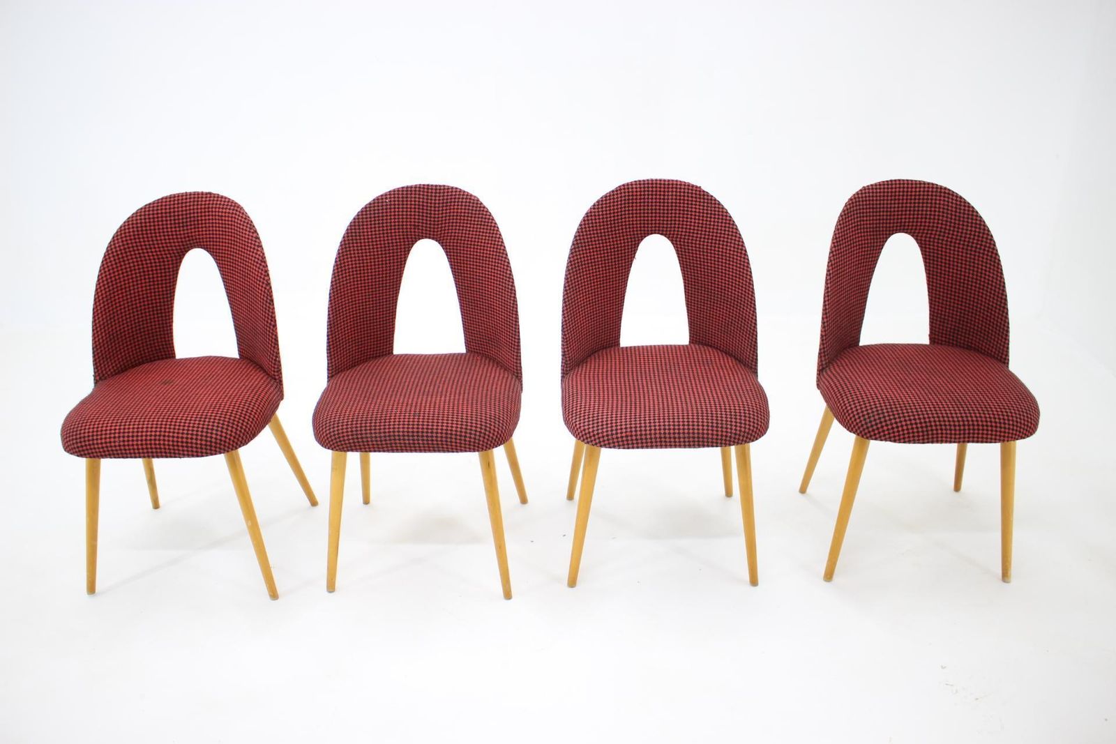 1960s Antonin Suman Set Of Four Dining Chairs, Czechoslovakia photo furniture